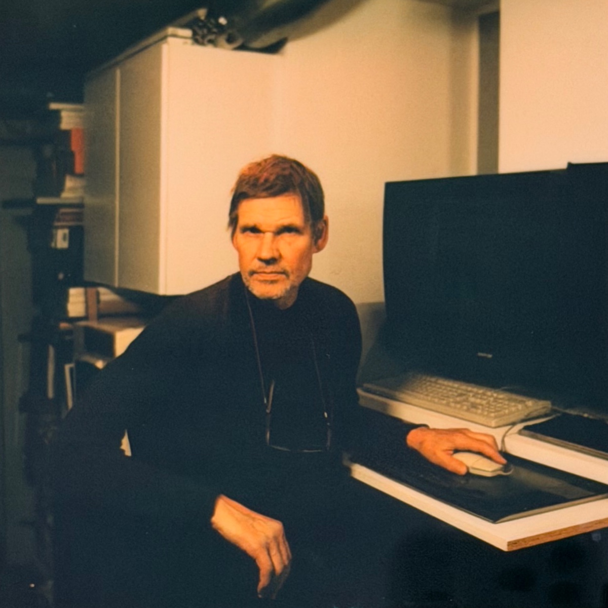 Polaroid portrait No. 0004 of Johan Ödmann, Södermalm, Stockholm